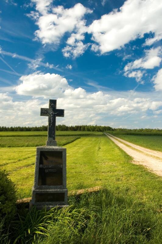 Wegekreuz am Osterbachweg